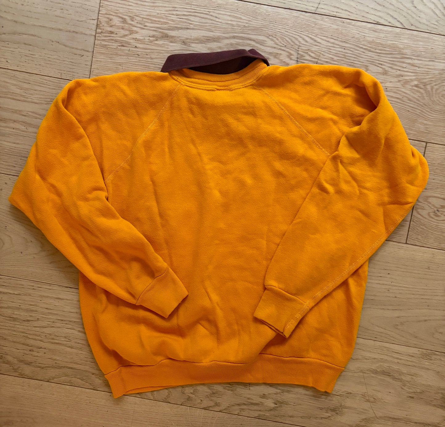 Vintage Wyoming Collared Sweatshirt