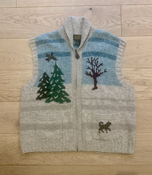 Vintage Eddie Bauer Wool Vest