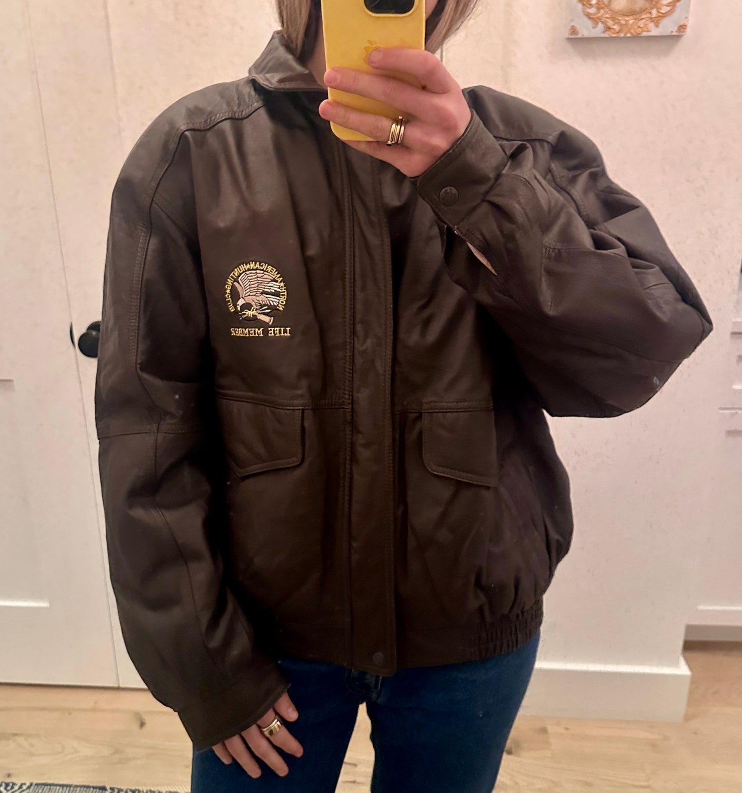Vintage Hunting Club Bomber Jacket