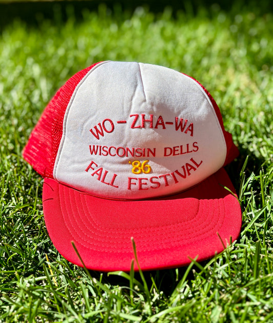 Vintage Wisconsin Dells Fall Festival '86 Hat