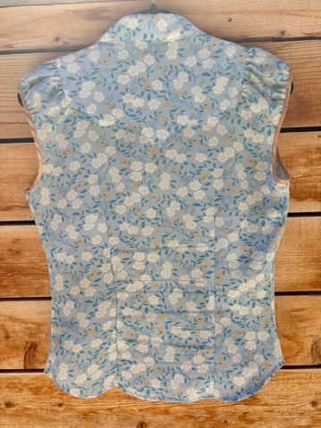Western Pearl Snap Tank Top