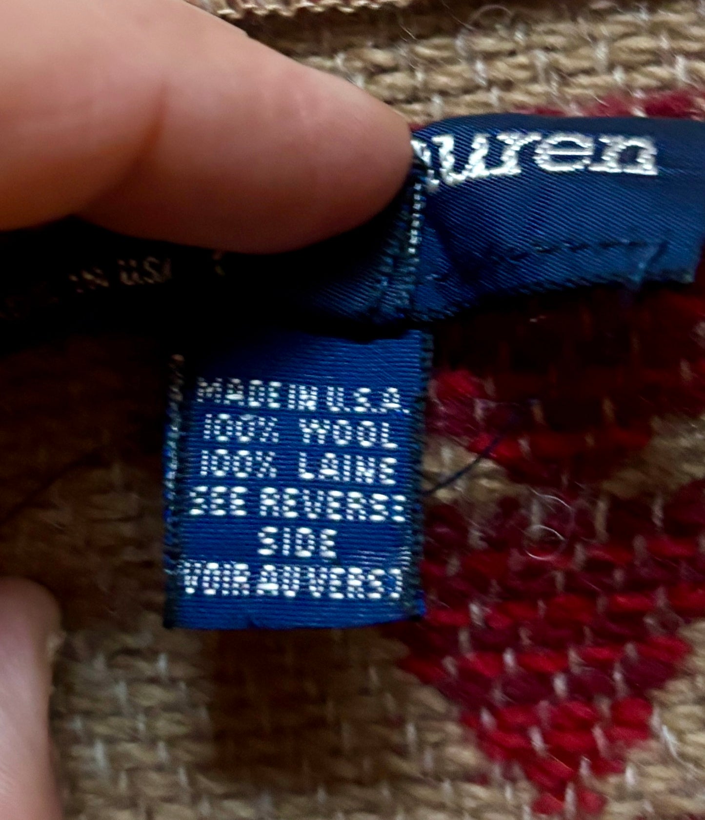 Vintage Ralph Lauren Wrap Mini Skirt