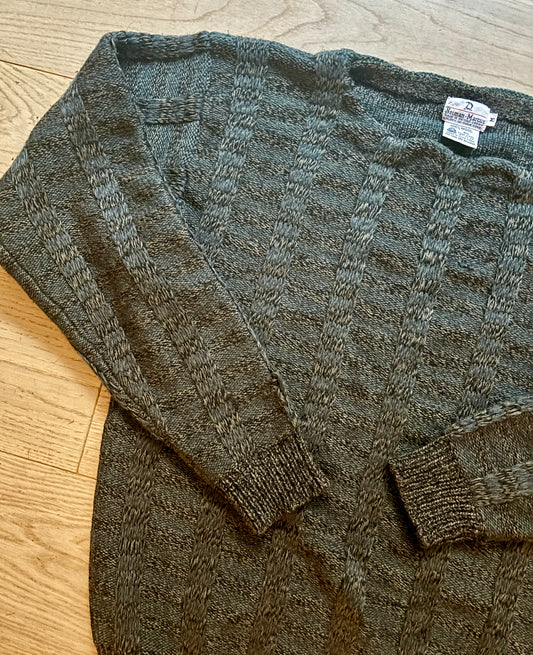 Vintage Cableknit Wool Sweater