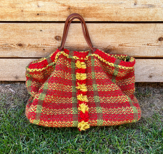 Maria La Rosa Wool Bag