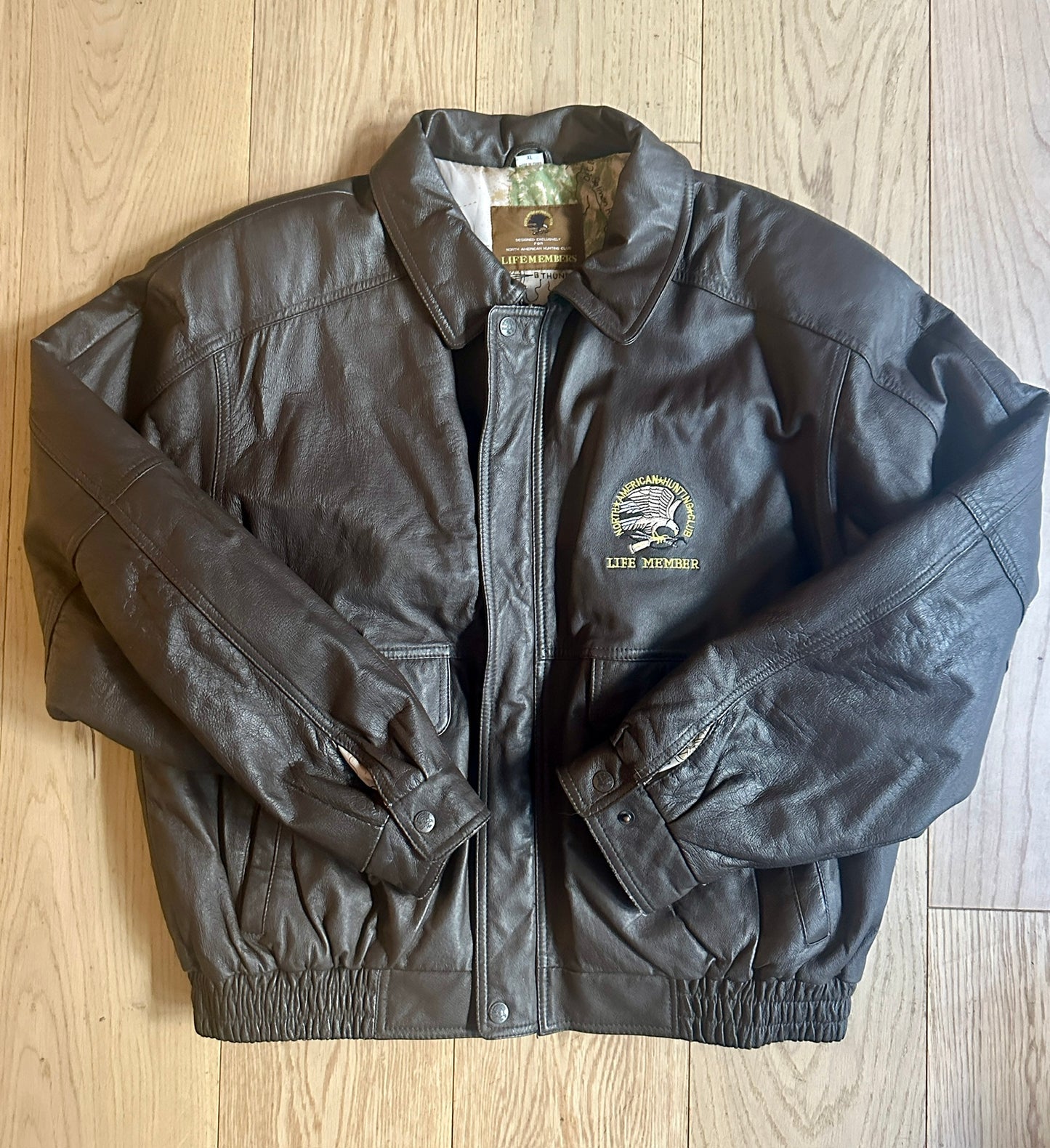 Vintage Hunting Club Bomber Jacket