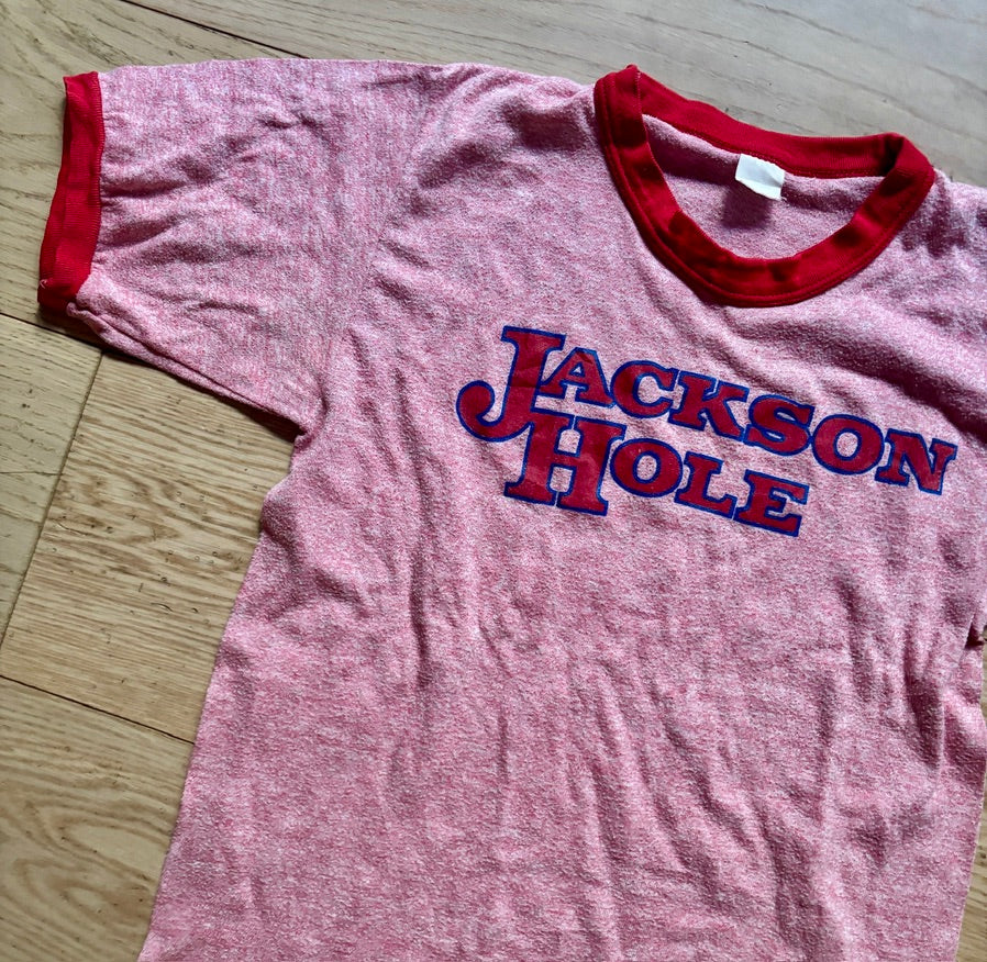 Vintage "Jackson Hole" Ringer Tee