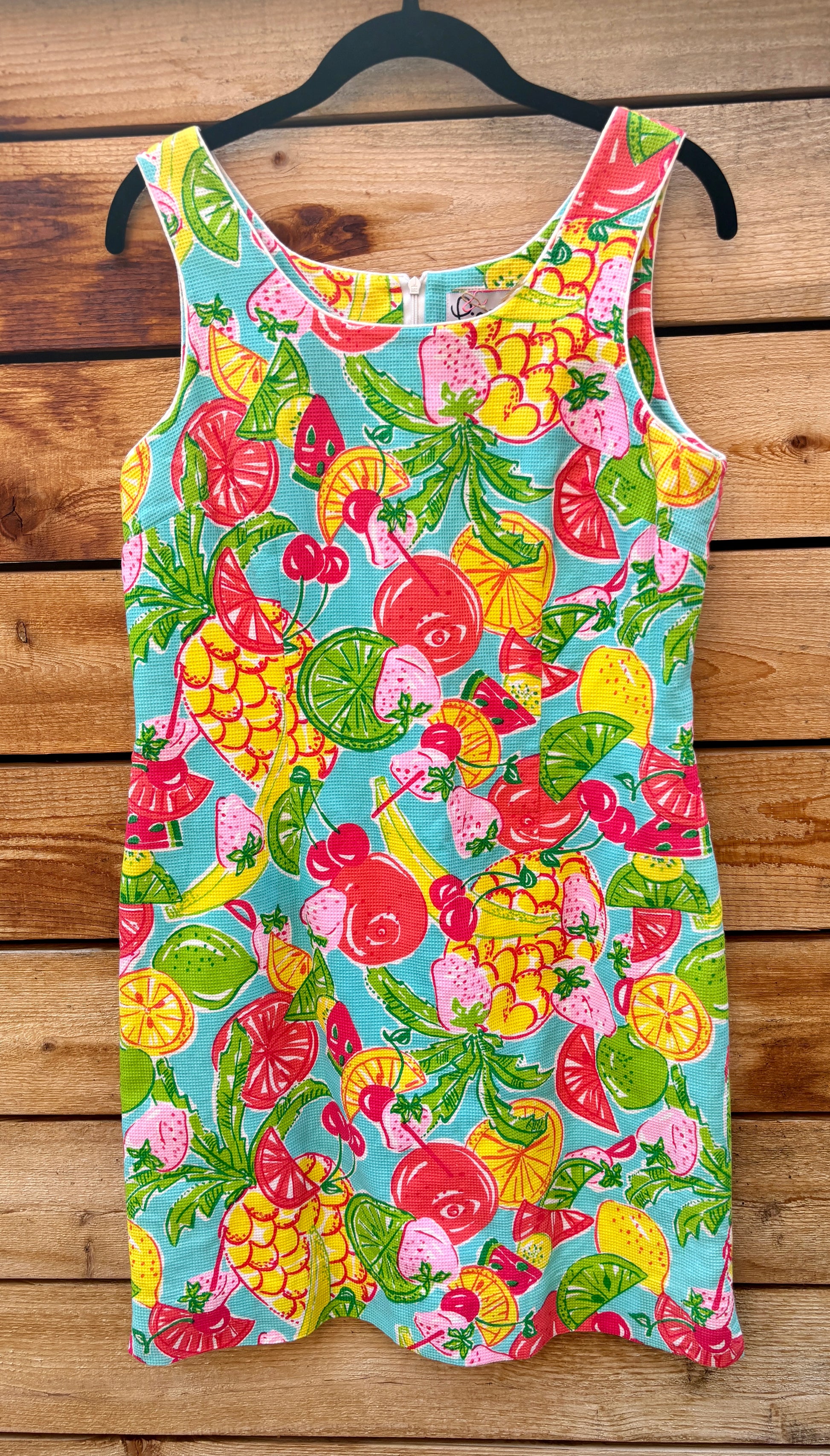Vintage Lily Pulitzer Fruit Dress – Spaghetti Westernish Vintage Lily Pulitzer Fruit Dress – Spaghetti Westernish