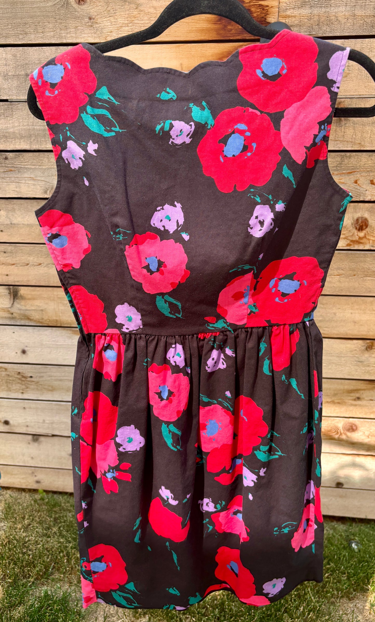 Vintage Laura Ashley Flower Dress