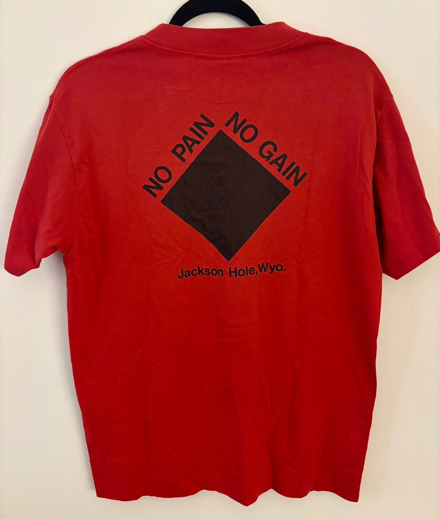 Vintage "No Pain No Gain" Jackson Hole T-Shirt