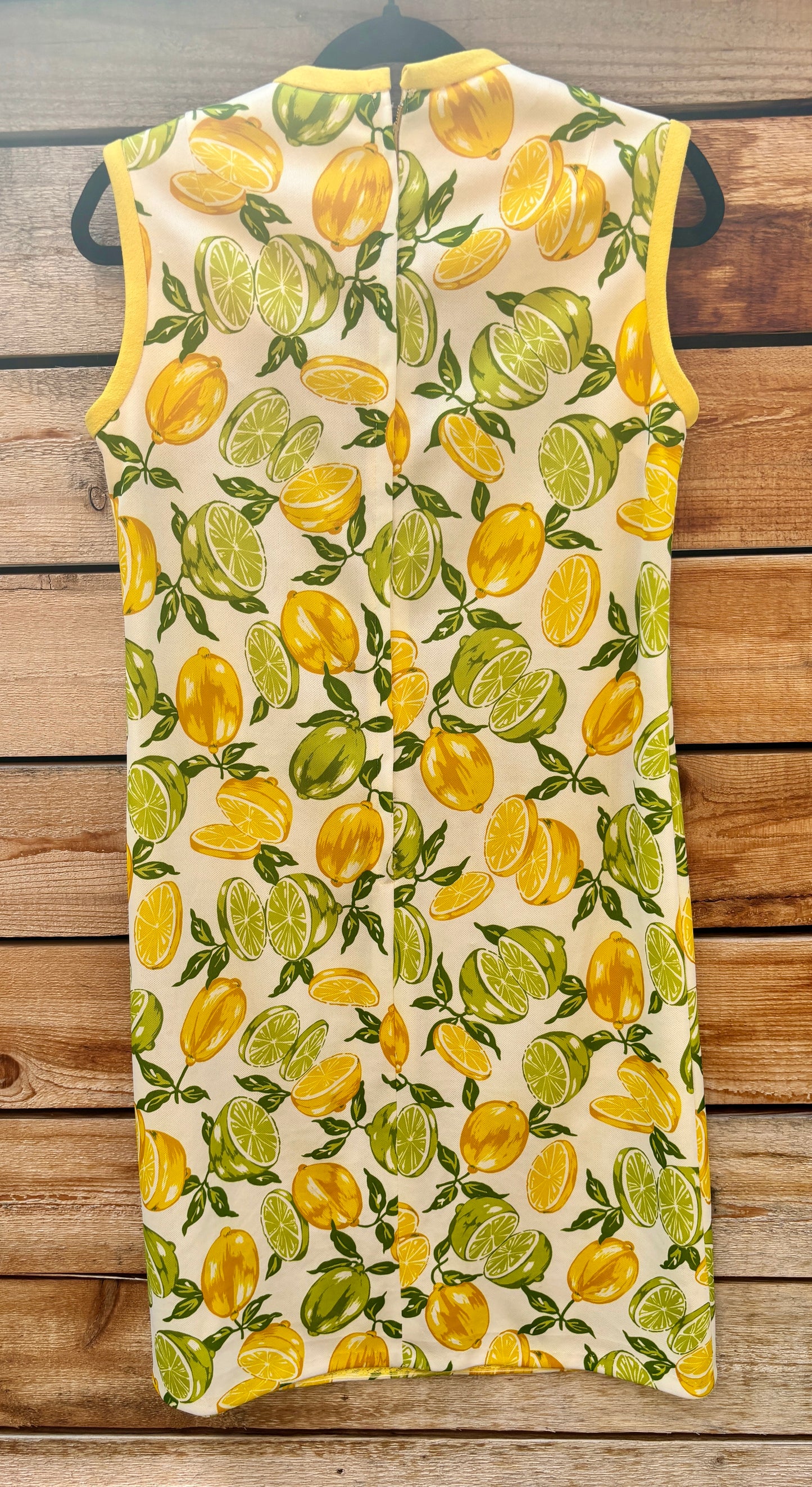 Vintage Lemon & Lime Dress