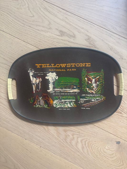 Vintage Yellowstone Tray